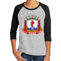 Aracruz Coat Of Arms Flag National Pride Gift Souvenir T Shirt Youth 3/4 Sleeve | Artistshot