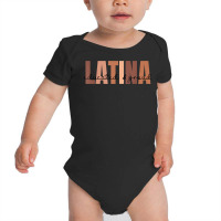 Cool Retro Latina Educated And Proud Latina Power T Shirt Baby Bodysuit | Artistshot