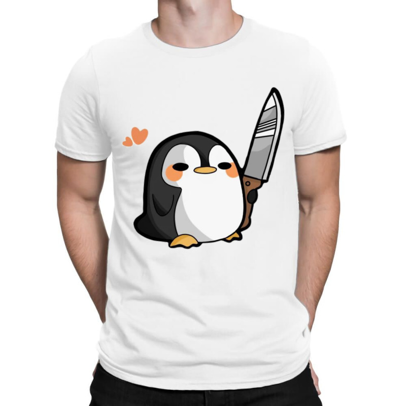 Cute Animals With Knife T-shirt | Artistshot