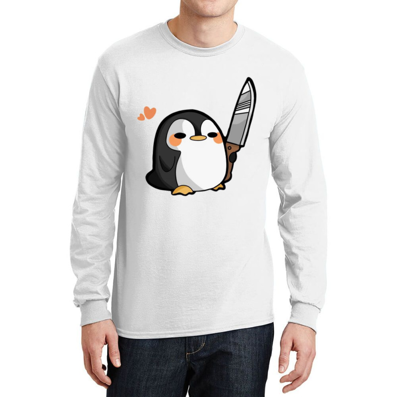 Cute Animals With Knife Long Sleeve Shirts | Artistshot