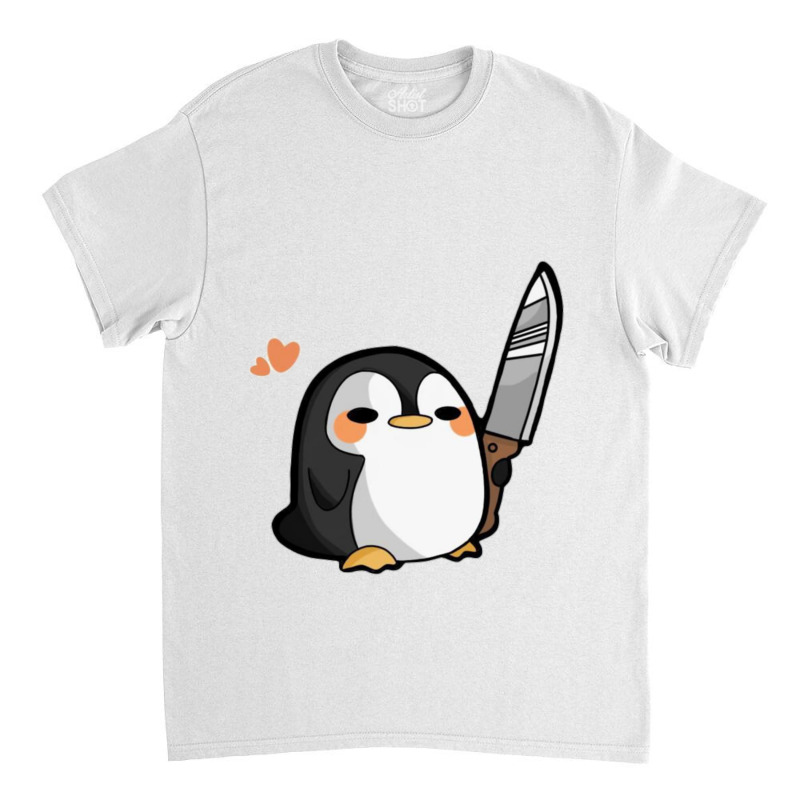 Cute Animals With Knife Classic T-shirt | Artistshot