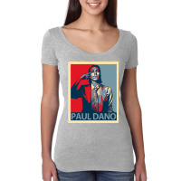 Paul Dano Women's Triblend Scoop T-shirt | Artistshot