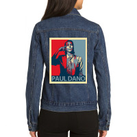 Paul Dano Ladies Denim Jacket | Artistshot