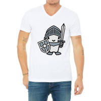 Duck With A Sword  (2) V-neck Tee | Artistshot