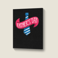 Father's Day Portrait Canvas Print | Artistshot