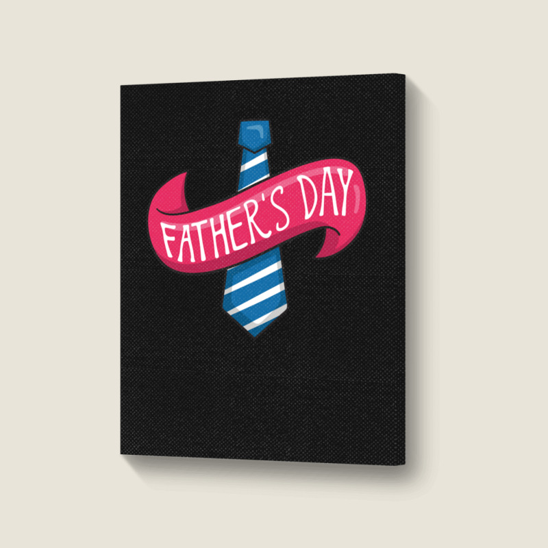 Father's Day Portrait Canvas Print | Artistshot