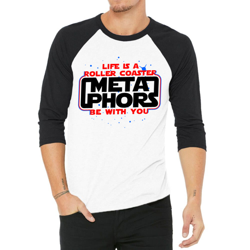 Meta Phors Be With You 3/4 Sleeve Shirt by AlHuda | Artistshot