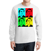 Paul Dano Pop Art Long Sleeve Shirts | Artistshot