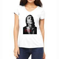 Paul Dano Relaxed Fit Women's V-neck T-shirt | Artistshot