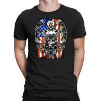 American Biker T-shirt | Artistshot