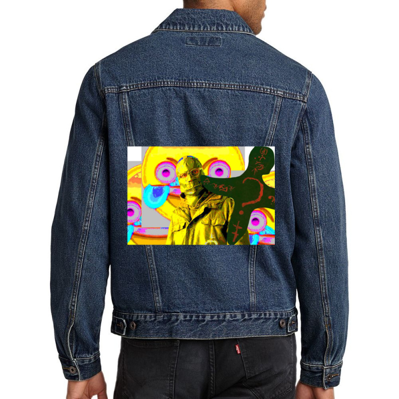 Riddy Boy Men Denim Jacket by GREGUFFMAN | Artistshot