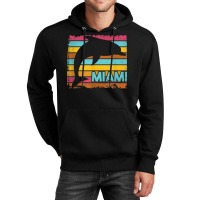 Miami Resident Vintage Dolphin Silhouette Souvenir Gift Unisex Hoodie | Artistshot