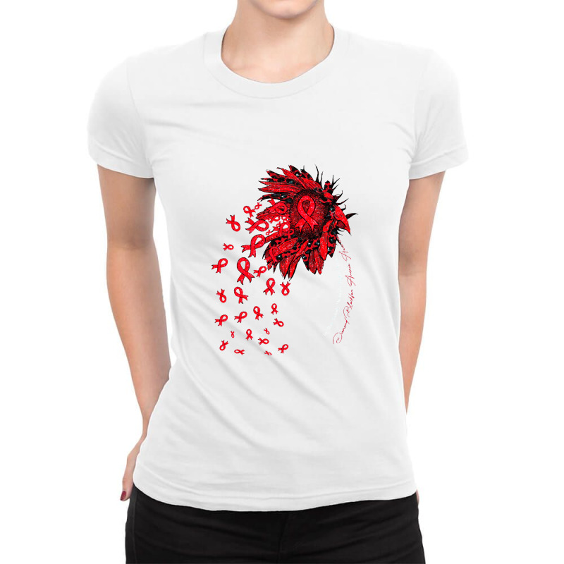 Diamond Blackfan Anemia Survivor Ladies Fitted T-Shirt by jimmymarquita | Artistshot