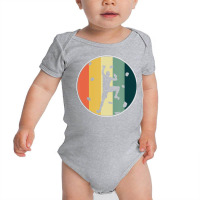 Awesome Retro Wall Climber Rock Mountain Climbing Bouldering Baby Bodysuit | Artistshot