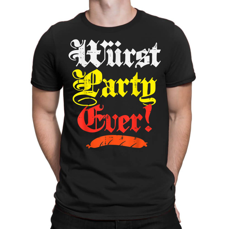 Wurst Party Ever Funny Oktoberfest Sausage Men Women Kids T-Shirt by IsabelSchmit | Artistshot