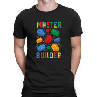 Brick Builder Funny Blocks Master Builder T-shirt | Artistshot