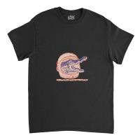 Alligator Space Invader Classic T-shirt | Artistshot