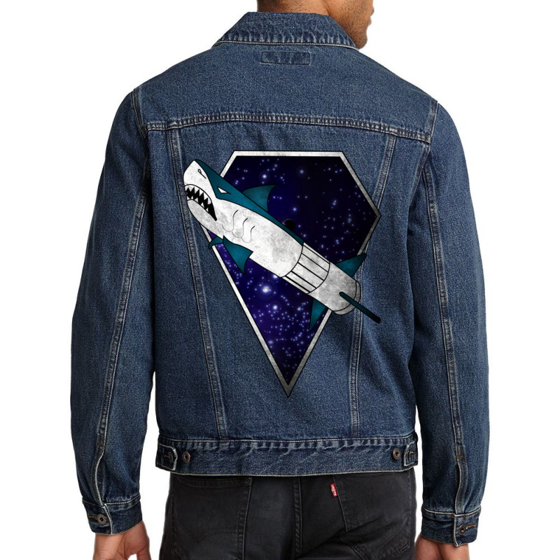 Diamond Shark Lambda Galaxy Men Denim Jacket | Artistshot