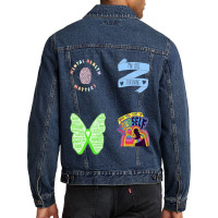 Mental Health First Aid   Mental Health Matters Men Denim Jacket | Artistshot