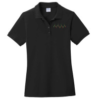 Heartbeat Candlestick Chart Exchange Stock Market Ladies Polo Shirt | Artistshot