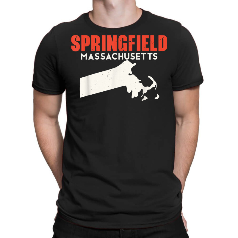 Springfield Massachusett Usa State America Travel Bay Stater T Shirt T-shirt | Artistshot