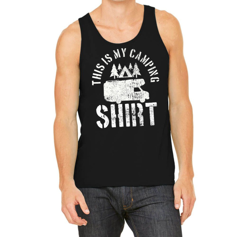 Camping Trailer Camper Van Mobile Home Caravan Motorhome Tank Top by Ben Rodden | Artistshot