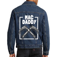 Mac Daddy Anesthesia Laryngoscope Design For Anaesthesiology Men Denim Jacket | Artistshot