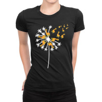 Dandelion Flying Giraffe Flower Wildlife Zookeeper Herbalist Ladies Fitted T-shirt | Artistshot