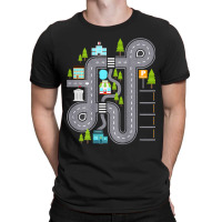 Play Cars On Daddy's Back Gift For Dad Kids T-shirt | Artistshot