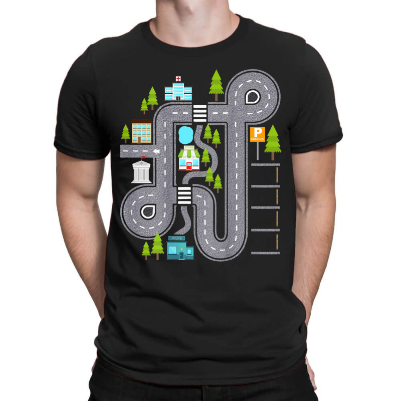 Play Cars On Daddy's Back Gift For Dad Kids T-shirt | Artistshot