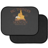 Vintage Camping Lover Big Thunder Mountain Camping Life Rear Car Mat | Artistshot