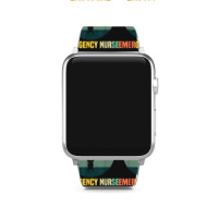 Retro Emergency Room Nurse Er Nursing Apple Watch Band | Artistshot