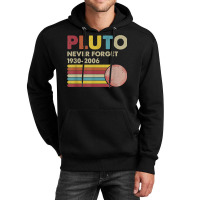 Pluto Never Forget 1930 2006 Vintage Funny Lover Gift Unisex Hoodie | Artistshot