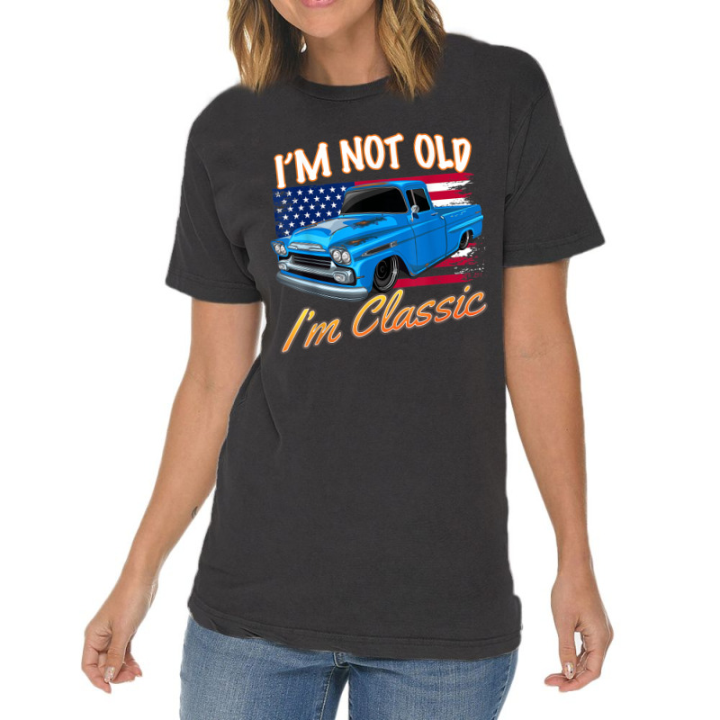 I'm Not Old I'm Classic Flag Funny Car Men's Women's Vintage T-shirt | Artistshot