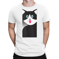 Cat Sticking Out Tongue Cute Kitten Tank Top T-shirt | Artistshot