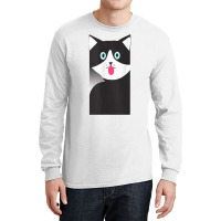 Cat Sticking Out Tongue Cute Kitten Tank Top Long Sleeve Shirts | Artistshot