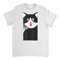 Cat Sticking Out Tongue Cute Kitten Tank Top Classic T-shirt | Artistshot