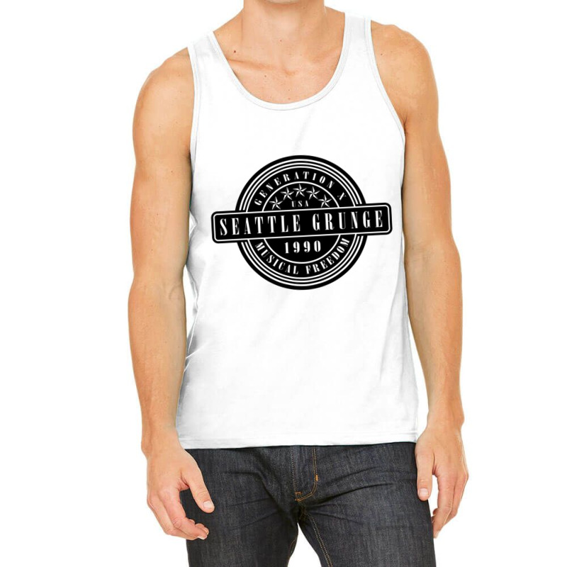 Seattle Grunge Tank Top | Artistshot