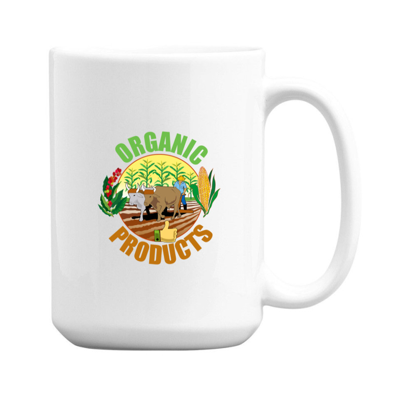 Organic Products 15 Oz Coffee Mug | Artistshot