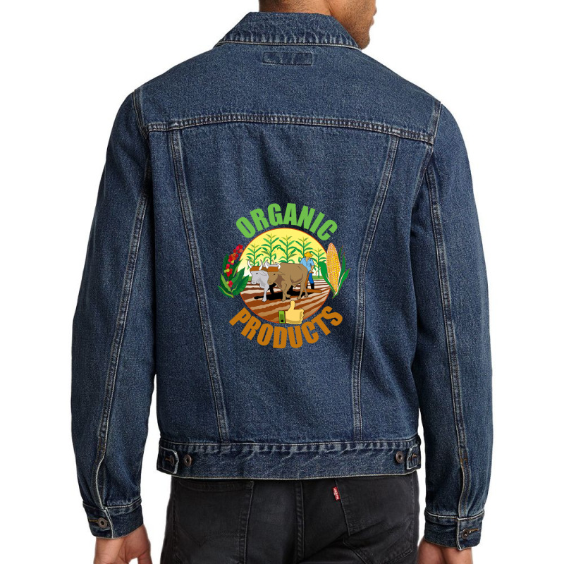 Organic Products Men Denim Jacket | Artistshot