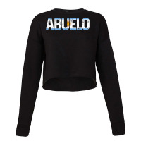 Mens Abuelo Argentinian Flag Argentina Argentine Fathers Day Cropped Sweater | Artistshot