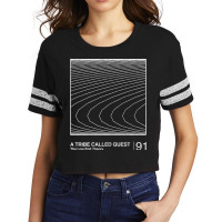 The Low End Theory Minimalist Graphic Design Fan Art Tribute Scorecard Crop Tee | Artistshot