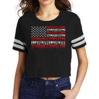 American Locksmith Locksmithing Lock Picker Usa Flag T Shirt Scorecard Crop Tee | Artistshot