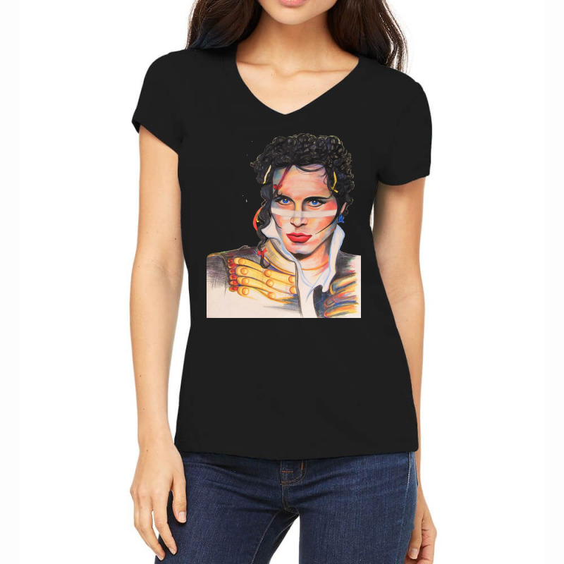 Antmusic Design Product Women's V-Neck T-Shirt by Gus | Artistshot