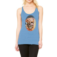 Studio Portrait Of Bordeaux D Background Racerback Tank | Artistshot