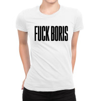 Fuck Boris Ladies Fitted T-shirt | Artistshot