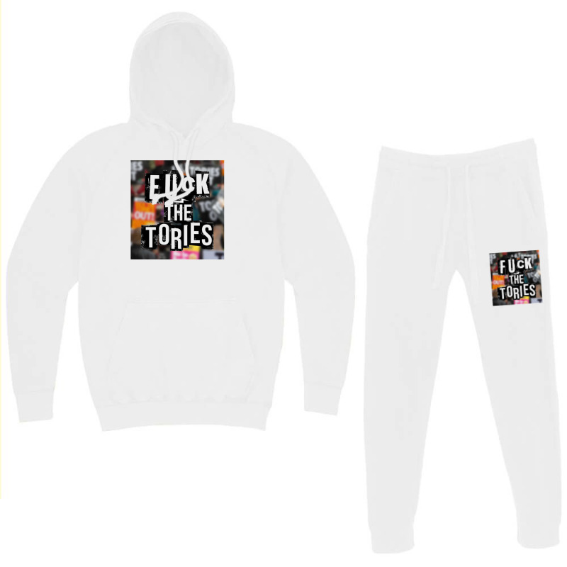 Fuck The Tories  8 Hoodie & Jogger Set | Artistshot