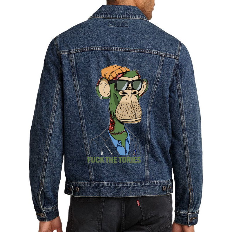 Fuck The Tories  15 Men Denim Jacket by MARIASANTIAGO | Artistshot