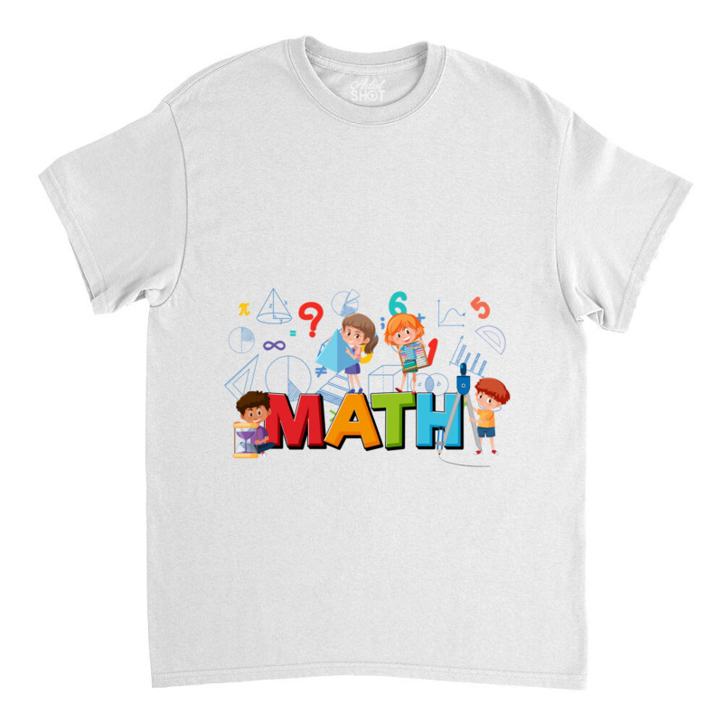 Subject Labels Maths Classic T-shirt | Artistshot