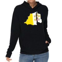 Flag Map Of Holy See Lightweight Hoodie | Artistshot